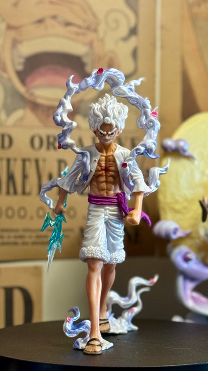 23cm Nika Monkey D. Luffy (Gear 5) - One Piece Action Figures