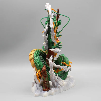 22cm Dragon Ball Shenron and Goku Figurine