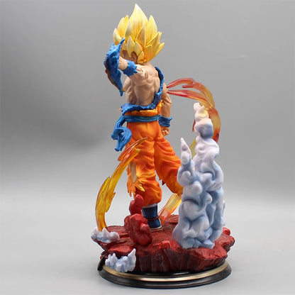 27cm Dragon Ball Z Super Saiyan Goku Anime Figurine Action Figures