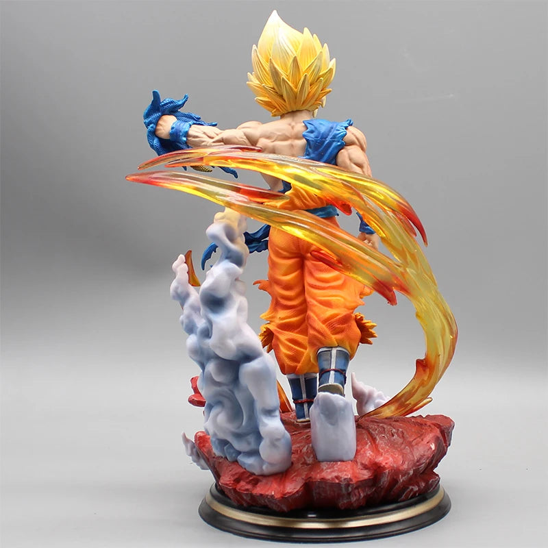 27cm Dragon Ball Z Super Saiyan Goku Anime Figurine Action Figures