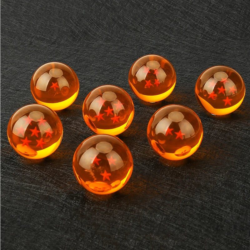 1:1 Crystal 3.5cm Dragon Ball 7pcs Set