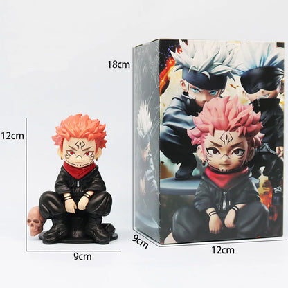 15cm Jujutsu Kaisen Anime Figure - Satoru Gojo, Sukuna